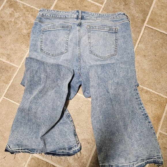 Torrid Womens Jeans Size 14R Perfect Super Flare Vintage Stretch Blue Pants - Picture 13 of 16